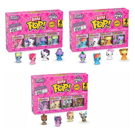My Little Pony Bitty POP! Vinyl Figure PDQ 2,5 cm Assortment (12)