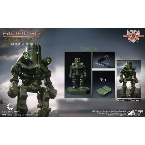 Pacific Rim DefoStyle Figure Cherno Alpha DX 17 cm
