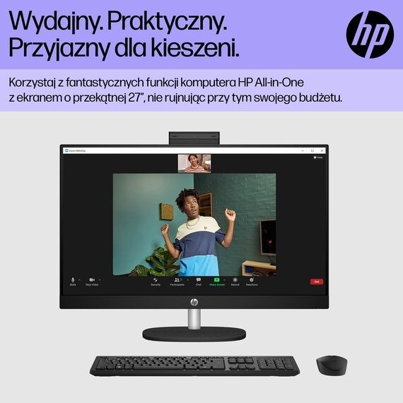 HP 27-cr0224nw Intel® Core™ i5 i5-1335U 68.6 cm (27") 1920 × 1080 px All-in-One PC 16 GB DDR4-SDRAM 512 GB SSD Free DOS Wi-Fi 6 (802.11ax) White