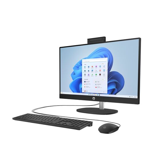 HP 24-cr0332nw AMD Ryzen™ 7 7730U 60.5 cm (23.8") 1920 x 1080 px All-in-One PC 16 GB DDR4-SDRAM 512 GB SSD Windows 11 Home Wi-Fi 6 (802.11ax) White