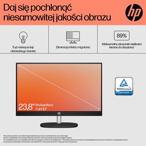 HP 24-cr0334nw AMD Ryzen™ 7 7730U 60.5 cm (23.8") 1920 × 1080 px All-in-One PC 16 GB DDR4-SDRAM 512 GB SSD Free DOS Wi-Fi 6 (802.11ax) White