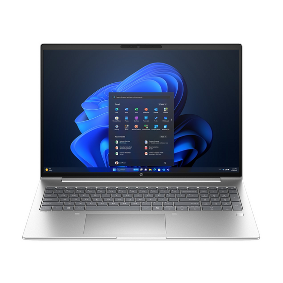 HP ProBook 4 G1ah AMD Ryzen™ 5 220 laptop 40.6 cm (16") WUXGA 16 GB DDR5-SDRAM 512 GB SSD Wi-Fi 6E (802.11ax) Windows 11 Pro AI PC Silver