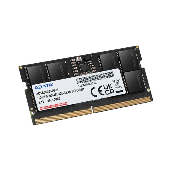 ADATA Premier memory module 16 GB 1 x 16 GB DDR5 262-pin SO-DIMM ECC