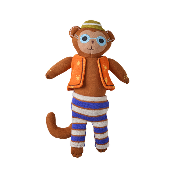 Rice - Kids Knitted Soft Toy in Monkey Shape - Harry (KITOY-LMON) / Toys