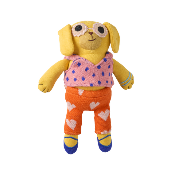 Rice - Kids Knitted Soft Toy in Dog Shape - Diana (KITOY-DOG) / Toys