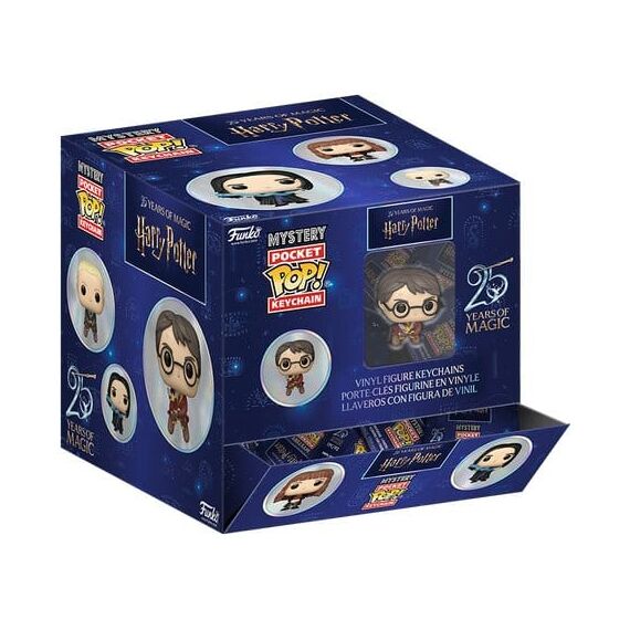 Harry Potter Mystery Pocket POP! Vinyl Keychains 10 cm 25th Anniversary Display (12)