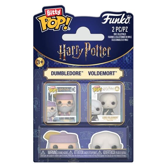 Harry Potter Bitty POP! Vinyl Figure 2-Pack Dumbledore/Voldemort 2 cm