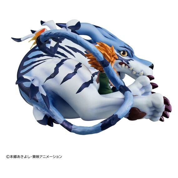 Digimon Adventure G.E.M. Series PVC Figure Garurumon & Ishida Yamato 25 cm (Repeat)