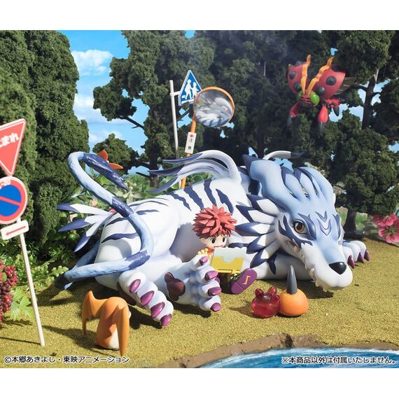 Digimon Adventure G.E.M. Series PVC Figure Garurumon & Ishida Yamato 25 cm (Repeat)