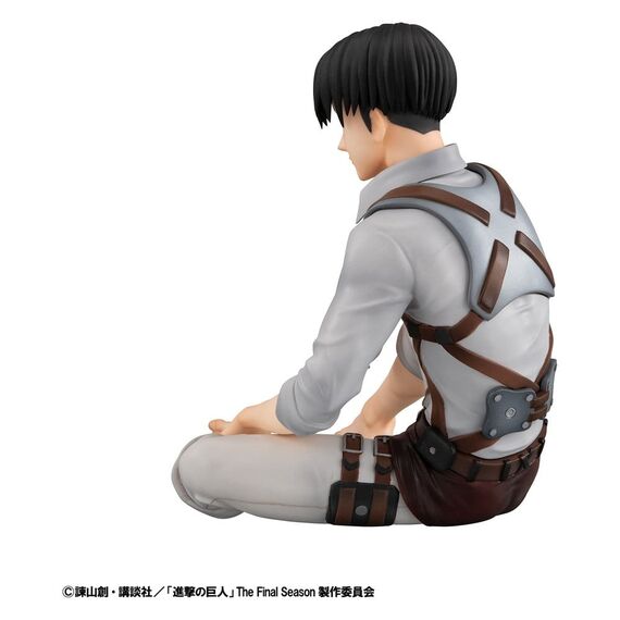 Attack on Titan G.E.M. Series PVC Figure Squad Captain Levi Palm Size 9 cm