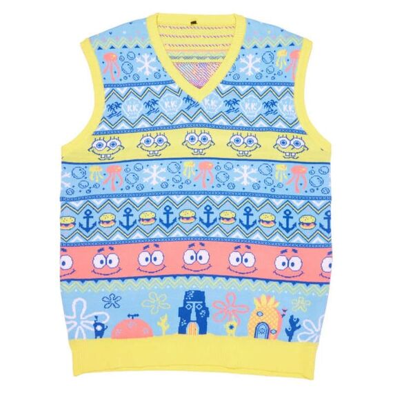 SpongeBob Squarepants Tank Top Christmas Size XXL