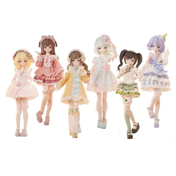 Good Night ojosama Action Figures Awayuki & Shintou Collection Blind Box Assortment (8)