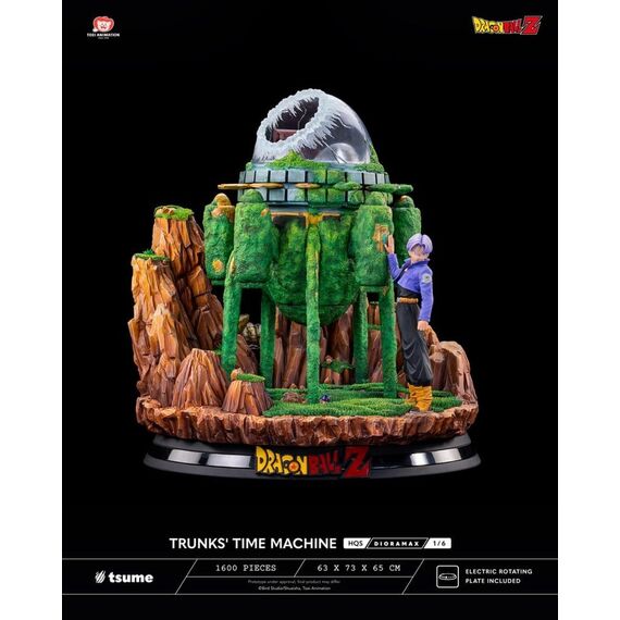 Dragon Ball Z HQS Dioramax Figure 1/6 Trunks' Time Machine