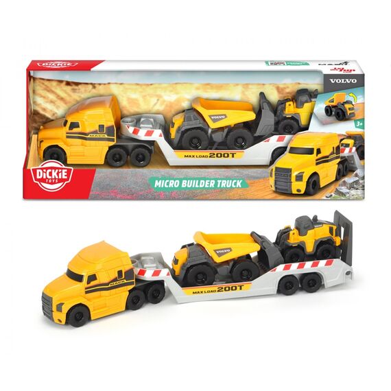 Dickie Toys - Mack/Volvo Micro Builder Truck (203725005) / Toys