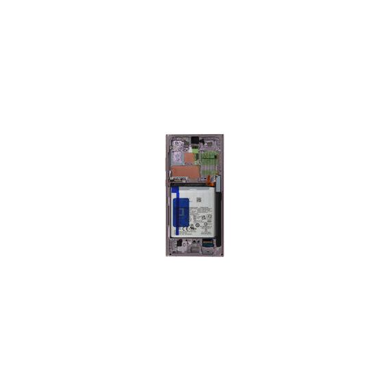 Samsung (GH82-30467D) Display incl. battery (Original) - Lavender, Samsung Galaxy S23 Ultra; SM-S918B