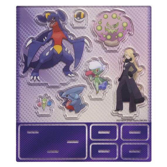 Latin Pokemon Garchomp ex Cynthia Blister set of collectible cards