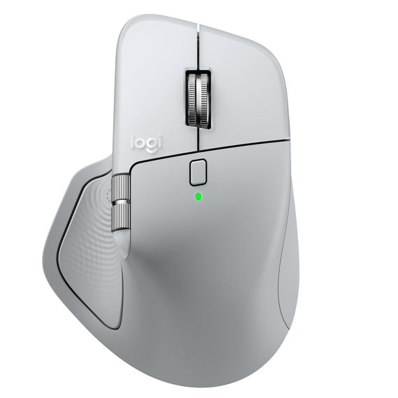 Logitech - MX Master 4 for MAC - Pale Grey / Computers