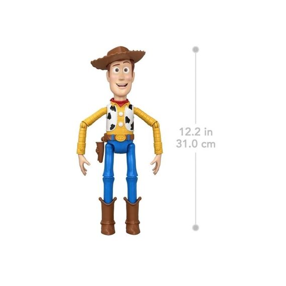 Toy Story - Feature Running Woody 30cm, English (JKL95) / Toys