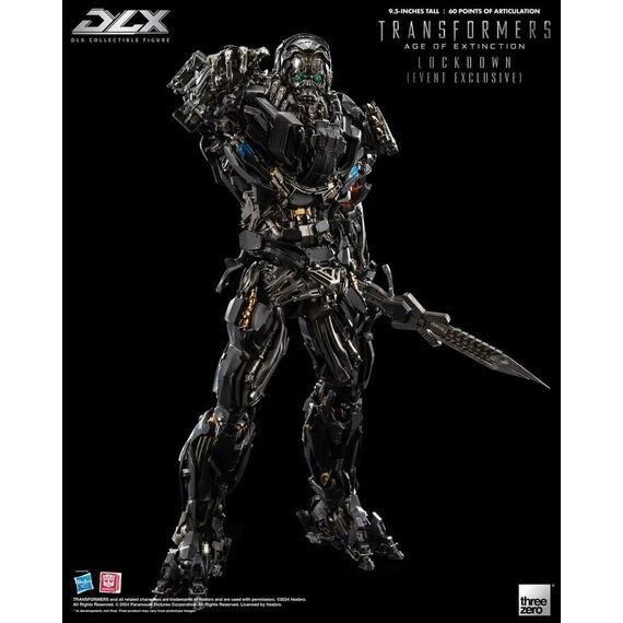 Transformers: Age of Extinction DLX Action Figure 1/6 Lockdown 24 cm heo Exclusive