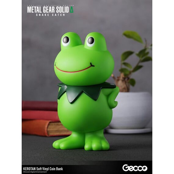 Metal Gear Solid ?: Snake Eater Soft Vinyl Bank Kerotan 21 cm