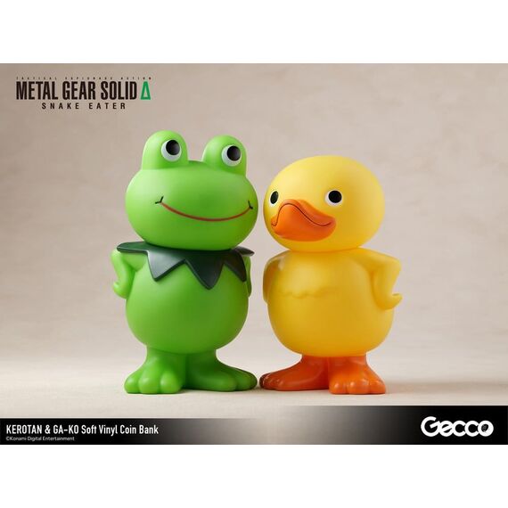 Metal Gear Solid ?: Snake Eater Soft Vinyl Bank Kerotan 21 cm