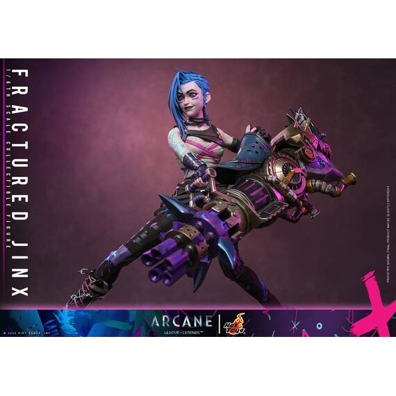 Arcane Action Figure 1/6 Fractured Jinx 28 cm