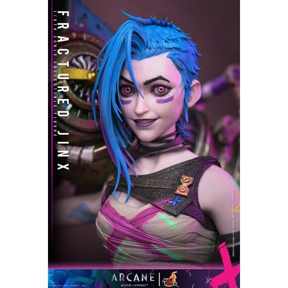 Arcane Action Figure 1/6 Fractured Jinx 28 cm