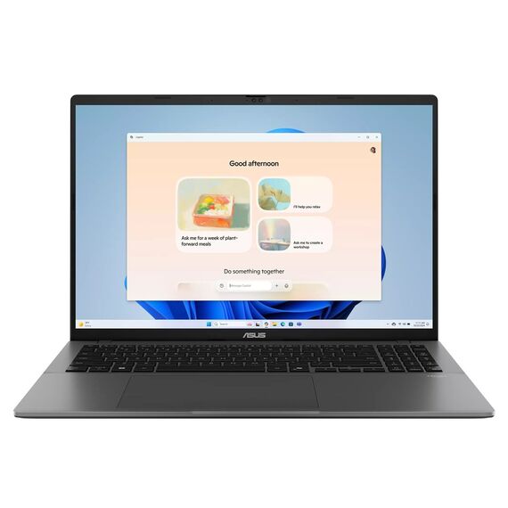 ASUS Vivobook S16 S3607VA-RP147W Core 7 240H 16.0" WUXGA IPS-level panel 144Hz 300 nits AG 16GB DDR5 512GB SSD Intel UHD Graphics FHD+ IR webcam 70 WHrs Windows 11 Aluminium Matte Grey