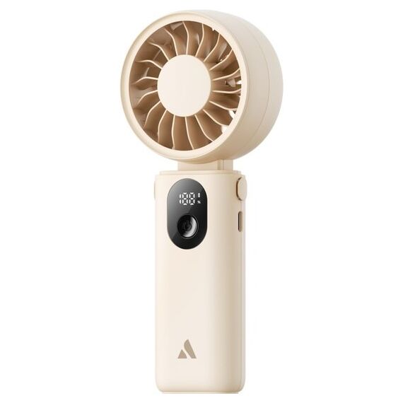 AECOOLY Halo 04 Foldable Handheld Fan, Beige