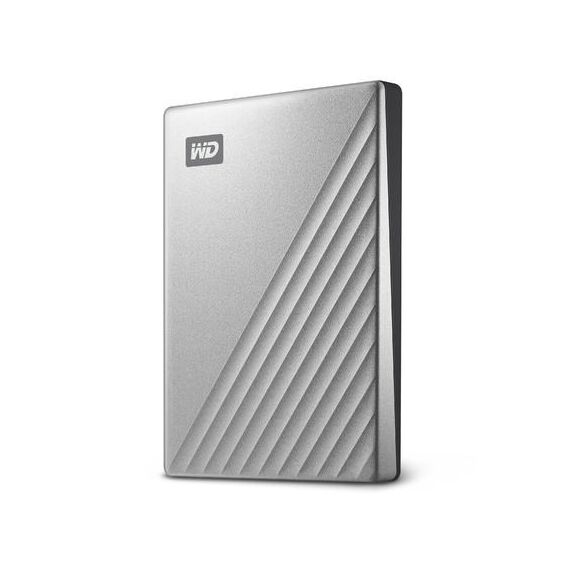 Western Digital WDBC3C0020BSL-WESN external hard drive 2 TB USB Type-C 3.2 Gen 1 (3.1 Gen 1) Silver