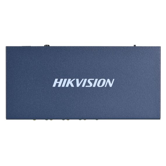 Hikvision DS-3E0106HP-E Network Links Unmanaged Fast Ethernet (10/100) PoE Support Blue
