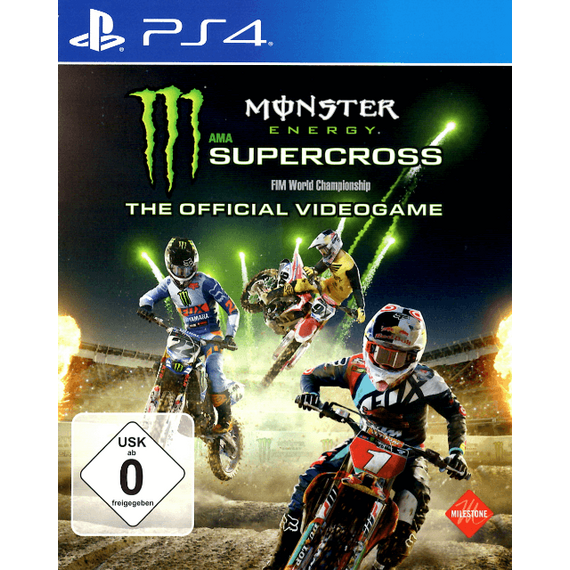 Monster Energy Supercross - The Official Videogame (DE/Multi in Game) / PlayStation 4