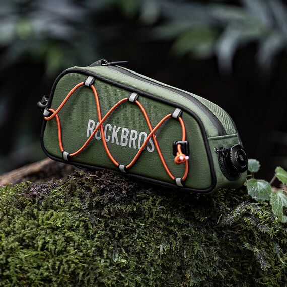 Rockbros TL004 ROAD TO SKY 0.7 l waterproof frame bag - green