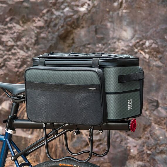 Rockbros A30 ROAD TO SKY Foldable Bike Bag for Trunk 15-30L - Gray