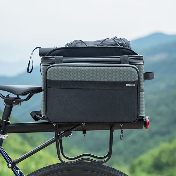 Rockbros A30 ROAD TO SKY Foldable Bike Bag for Trunk 15-30L - Gray