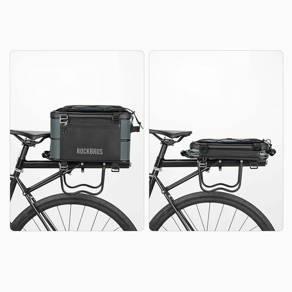 Rockbros A30 ROAD TO SKY Foldable Bike Bag for Trunk 15-30L - Gray