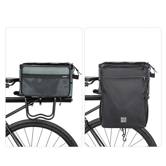 Rockbros A30 ROAD TO SKY Foldable Bike Bag for Trunk 15-30L - Gray