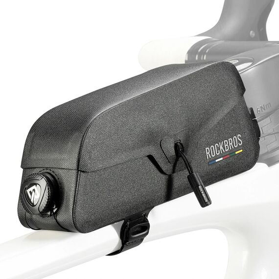 Rockbros AS-134 ROAD TO SKY 0.9L Frame Bag Waterproof - Black