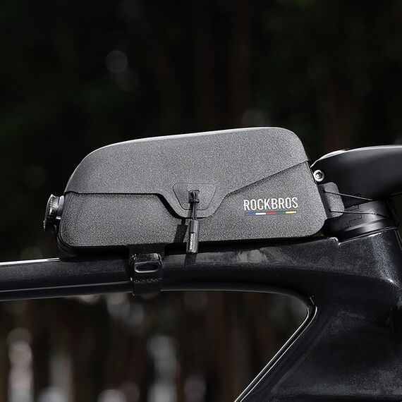 Rockbros AS-134 ROAD TO SKY 0.9L Frame Bag Waterproof - Black