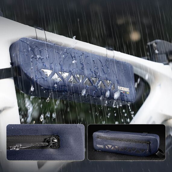 Rockbros AS-140 ROAD TO SKY waterproof frame bag 1.7 l - blue
