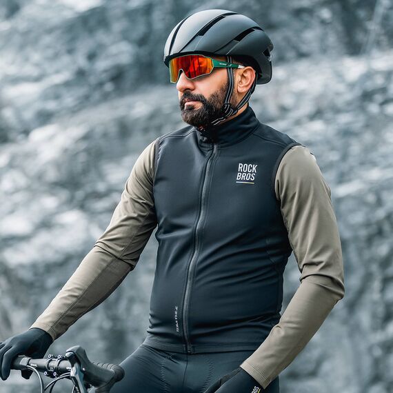Rockbros TLMJ002 ROAD TO SKY windproof vest insulated L - black