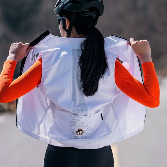 Rockbros TLMJ002 ROAD TO SKY windproof vest insulated L - white
