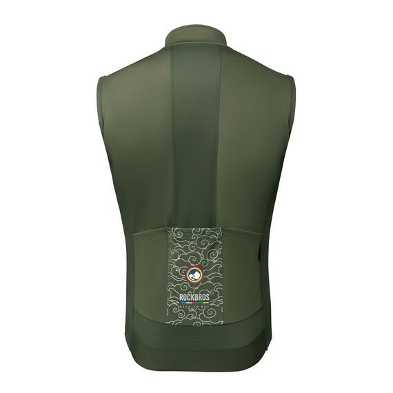 Rockbros TLMJ002 ROAD TO SKY insulated windproof vest S - green