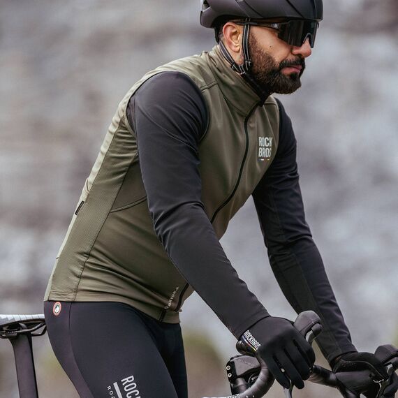 Rockbros TLMJ002 ROAD TO SKY insulated windproof vest L - green