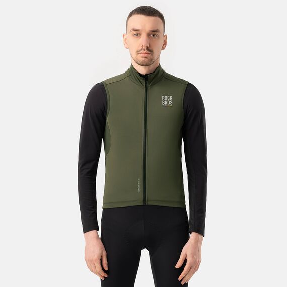 Rockbros TLMJ002 ROAD TO SKY insulated windproof vest L - green