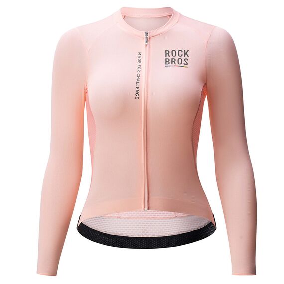 Rockbros 15110012012 ROAD TO SKY women's cycling jersey long sleeve L - pink