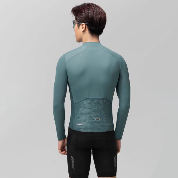 Rockbros 15120015017 ROAD TO SKY men's cycling jersey long sleeve M - gray-blue