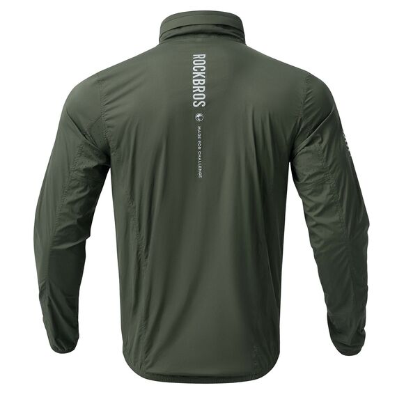 Rockbros TLWT002 ROAD TO SKY M Bicycle Windbreaker - Green