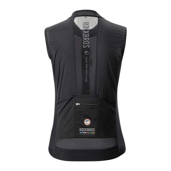Rockbros TLMJ003 ROAD TO SKY Women's Lightweight Breathable Cycling Vest L - Black
