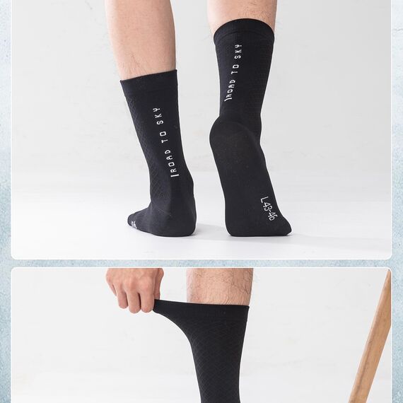 Rockbros 49210016001 ROAD TO SKY socks size 43-46 black